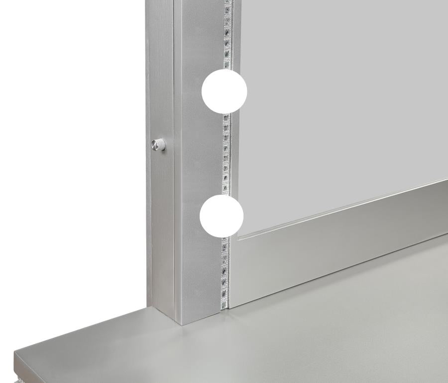 Eleanor Silver Dresser Mirror