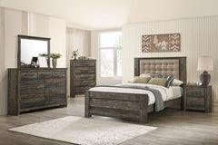 Ridgedale Brown Queen Bed 5 Pc Set