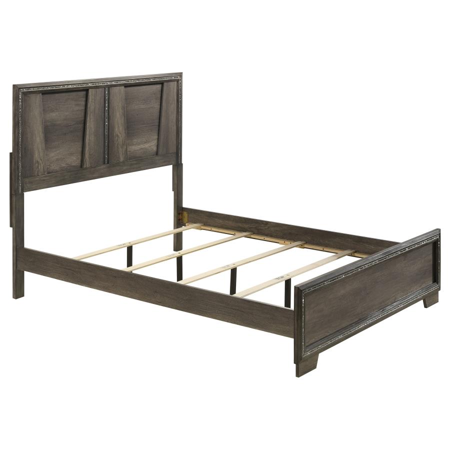 Janine Grey Queen Bed
