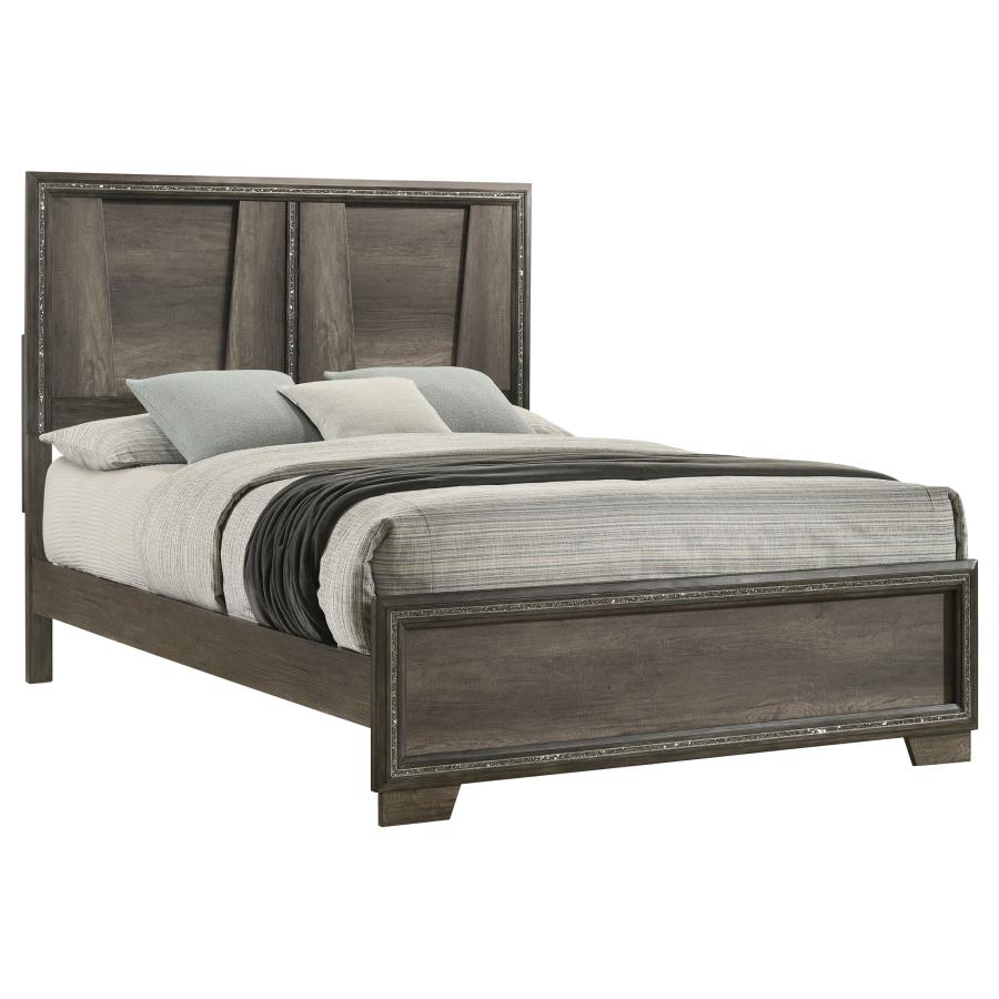 Janine Grey Queen Bed