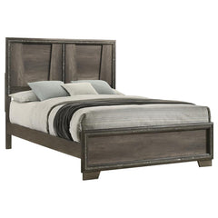 Janine Grey Queen Bed