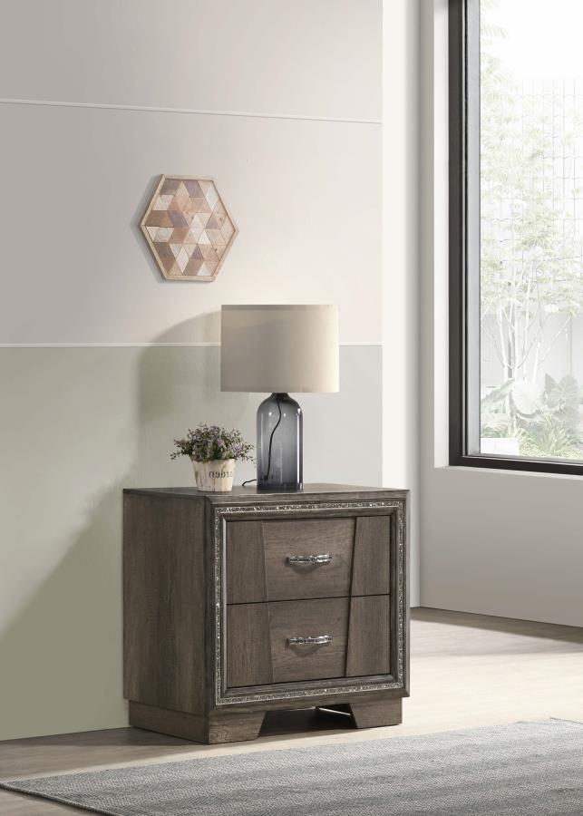 Janine Grey Nightstand