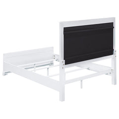 Eleanor White Eastern King Bed 5 Pc Set