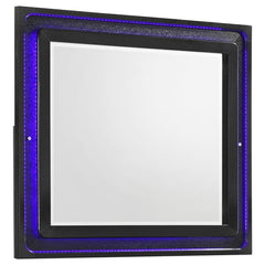 Penelope Black Dresser Mirror