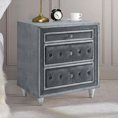 Antonella Grey Nightstand