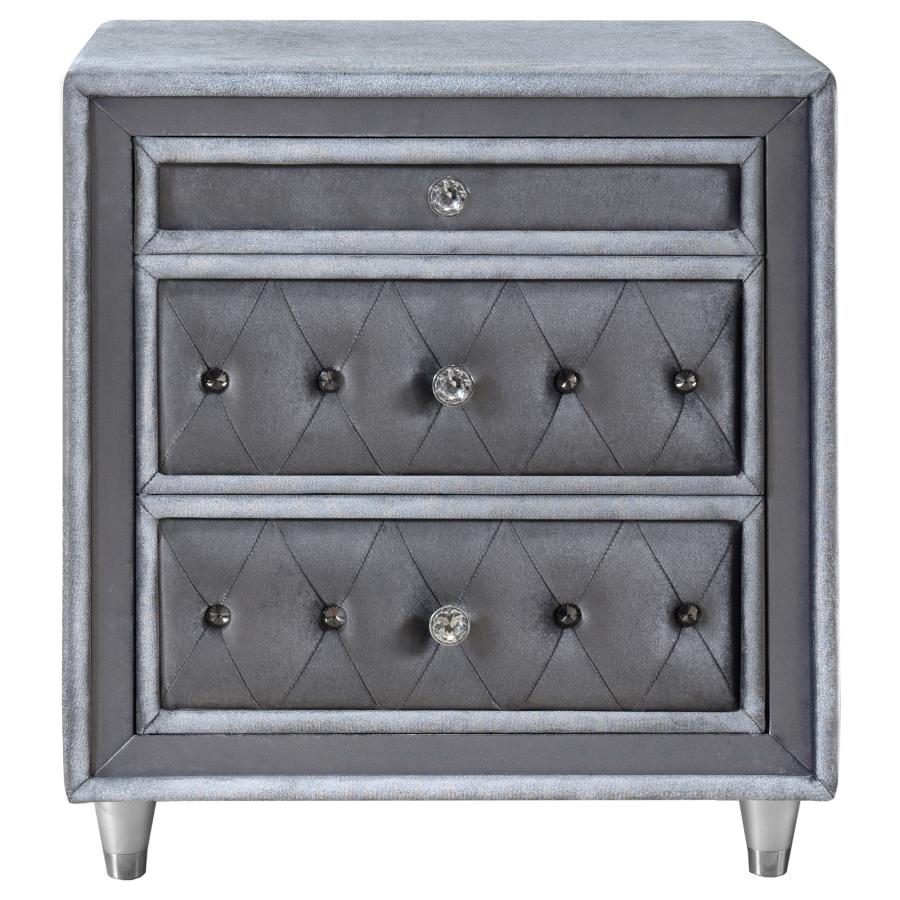Antonella Grey Nightstand