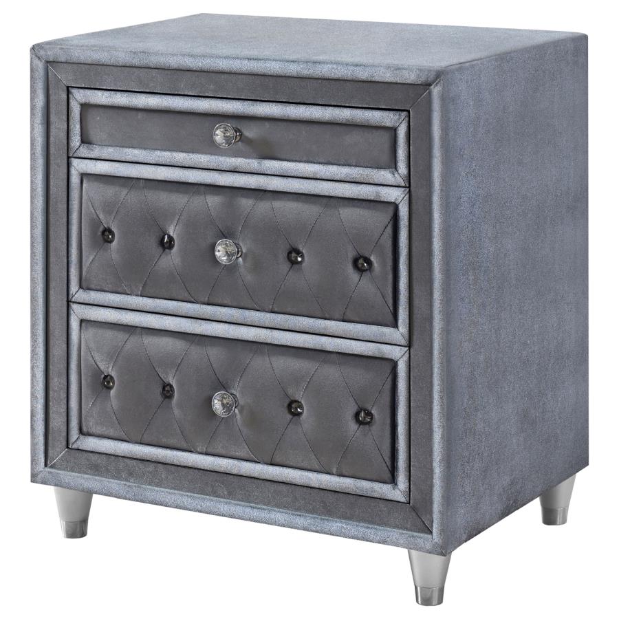 Antonella Grey Nightstand