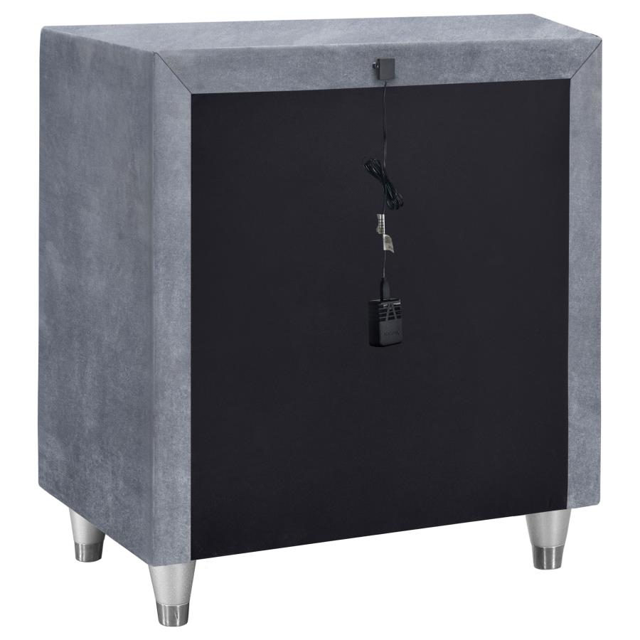 Antonella Grey Nightstand