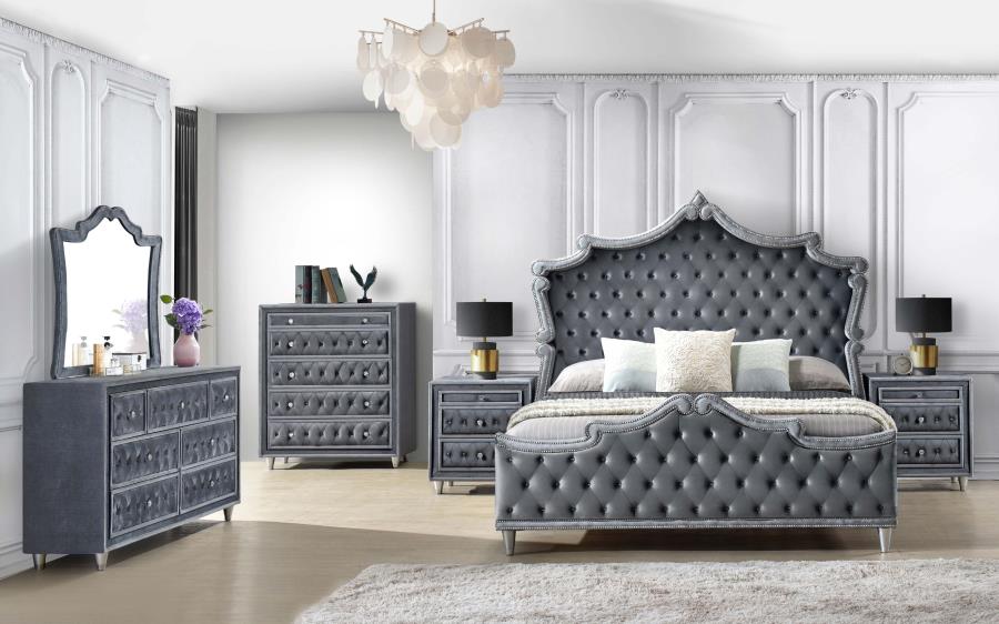 Antonella Grey Dresser