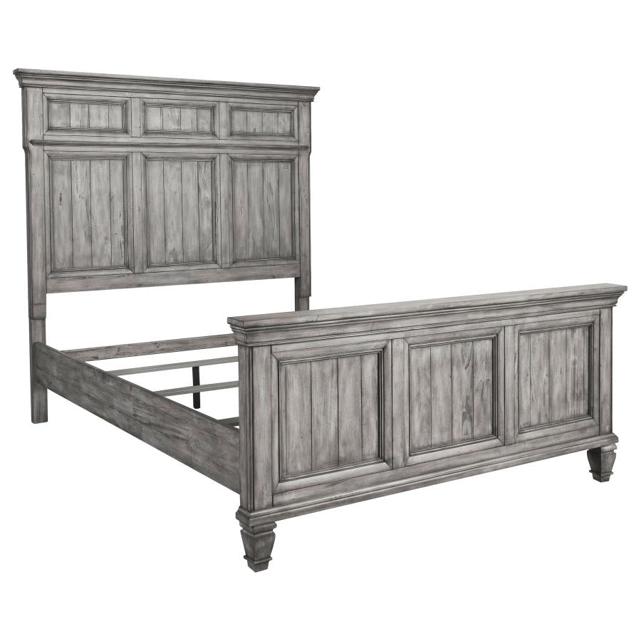 Avenue Grey Queen Bed