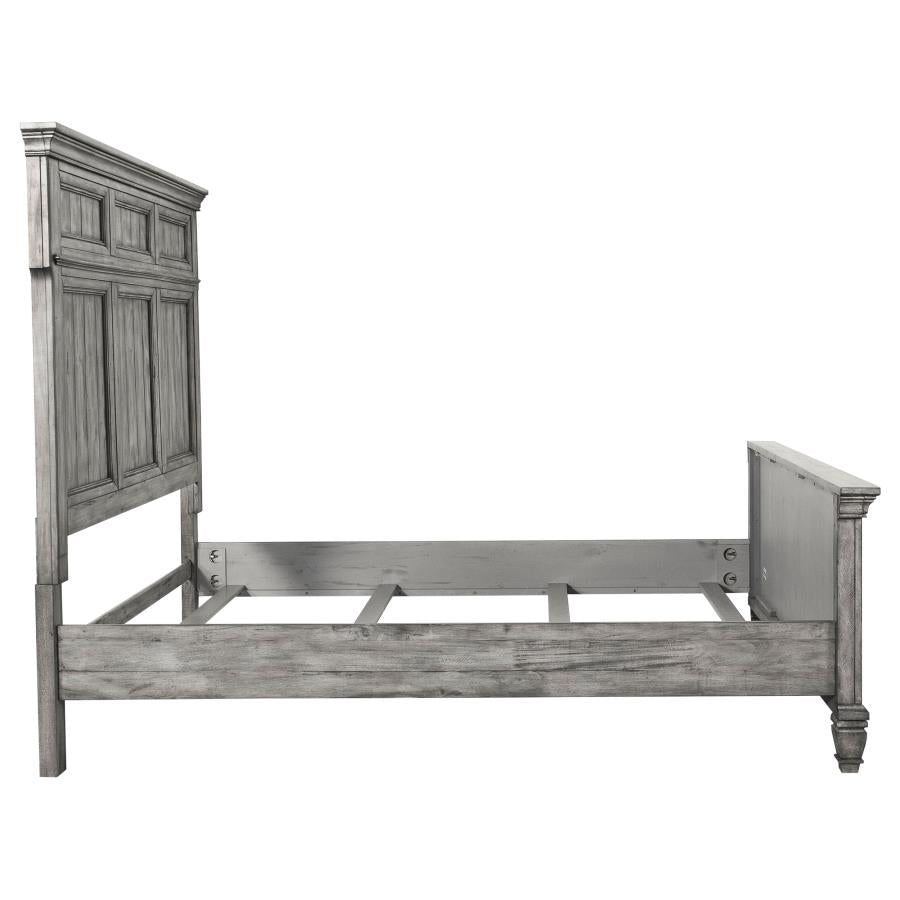 Avenue Grey Queen Bed