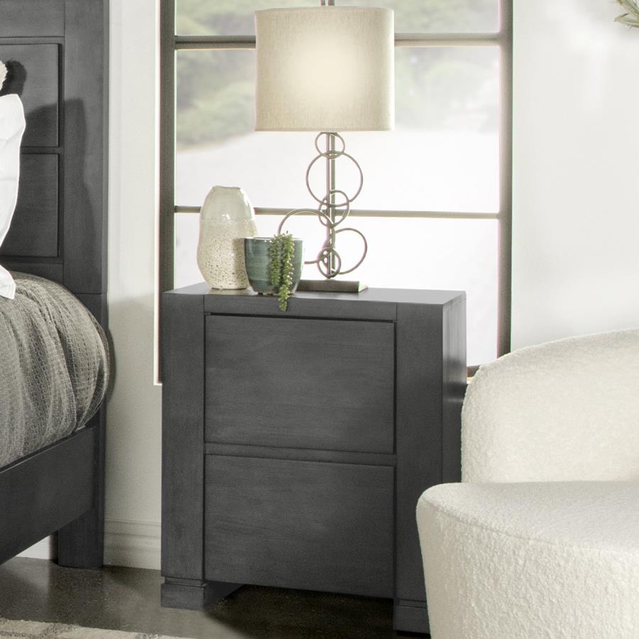 Lorenzo Grey Nightstand