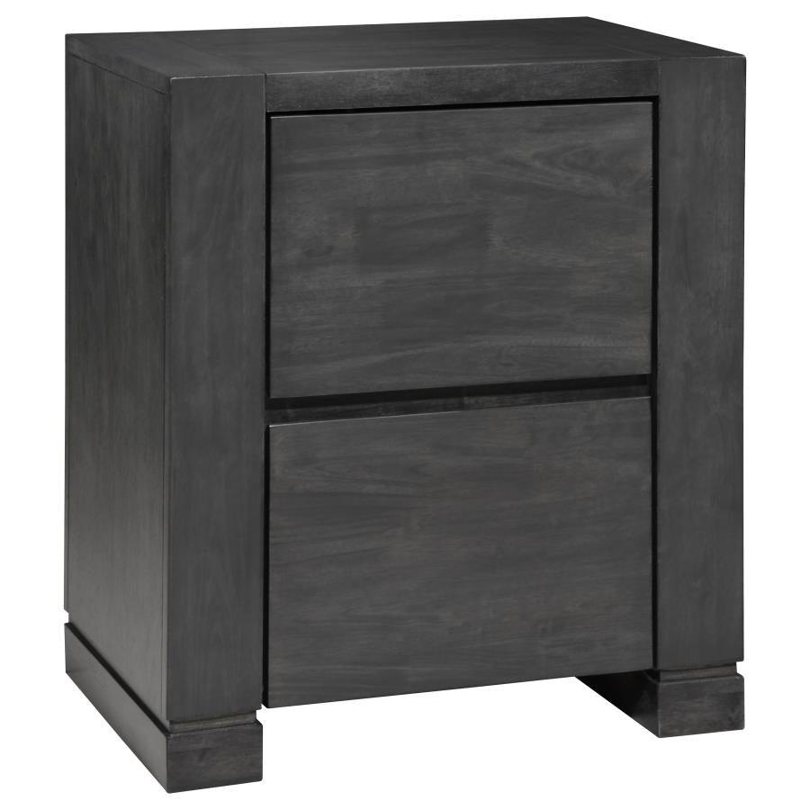 Lorenzo Grey Nightstand