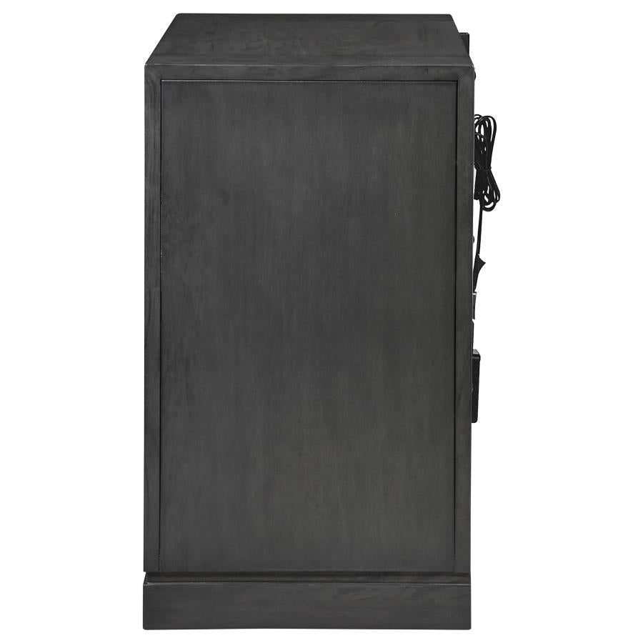 Lorenzo Grey Nightstand