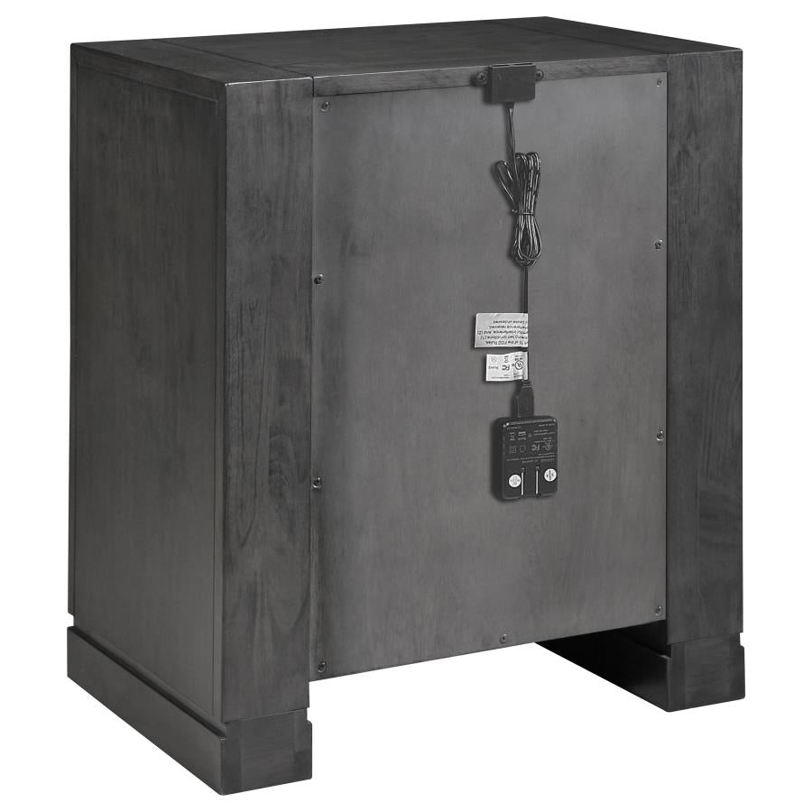Lorenzo Grey Nightstand