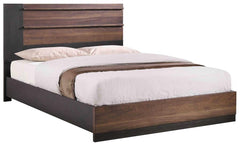 Azalia Brown Queen Bed 5 Pc Set