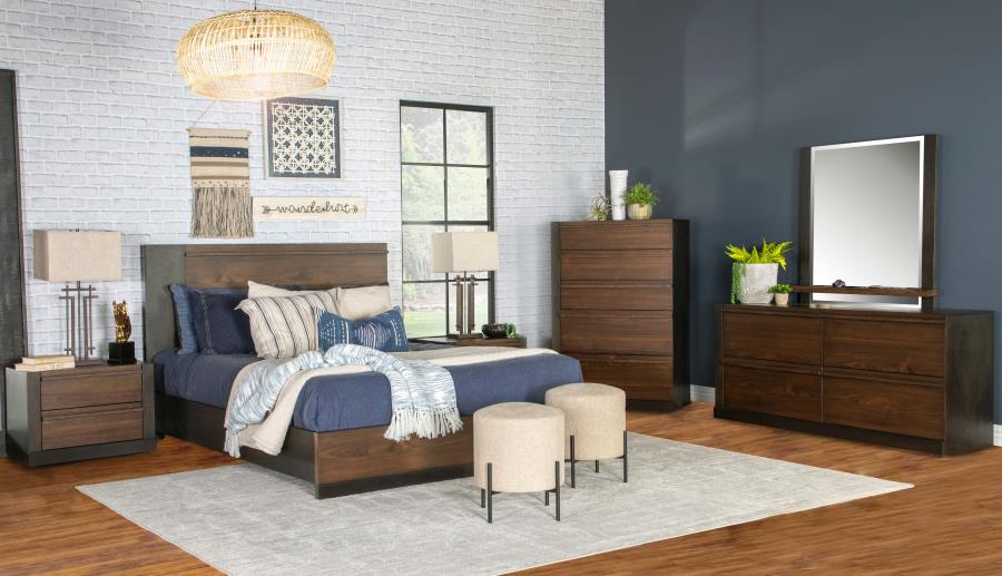 Azalia Brown Dresser Mirror
