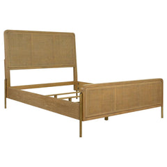 Arini Brown Queen Bed 5 Pc Set