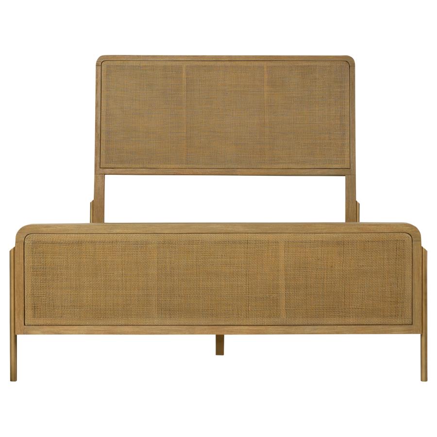 Arini Brown Queen Bed 5 Pc Set