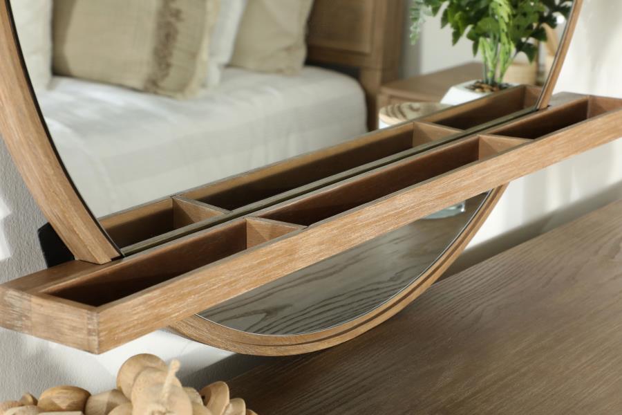 Arini Brown Queen Bed 5 Pc Set