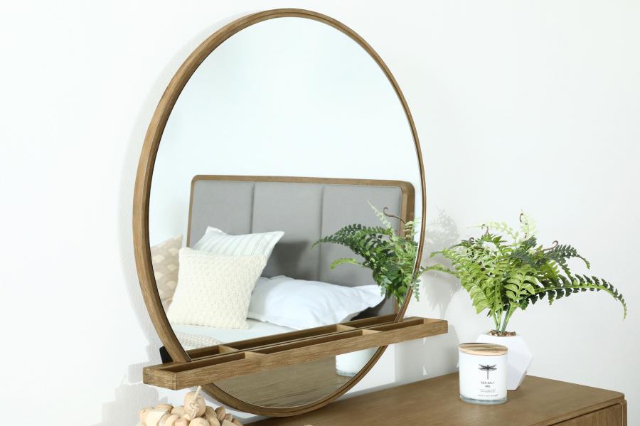 Arini Brown Dresser Mirror