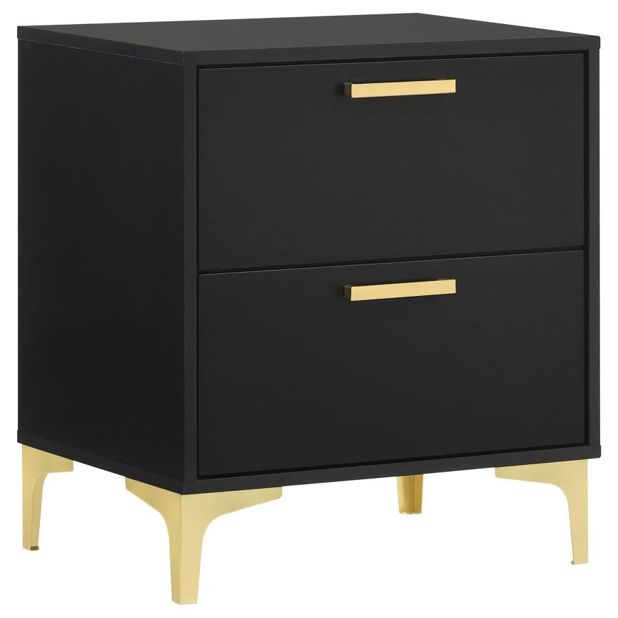 Kendall Black Nightstand