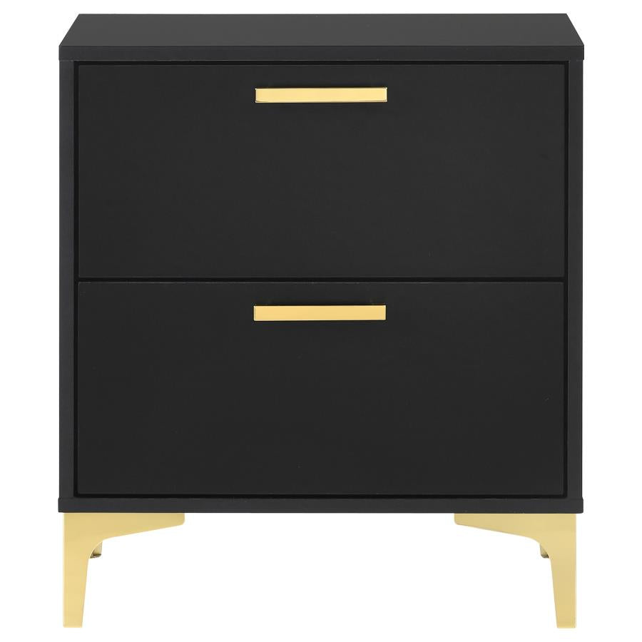 Kendall Black Nightstand