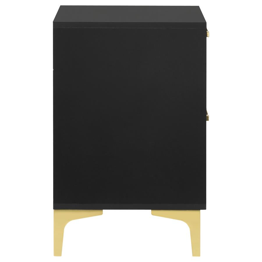 Kendall Black Nightstand