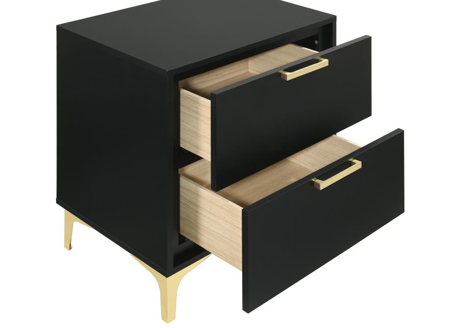 Kendall Black Nightstand