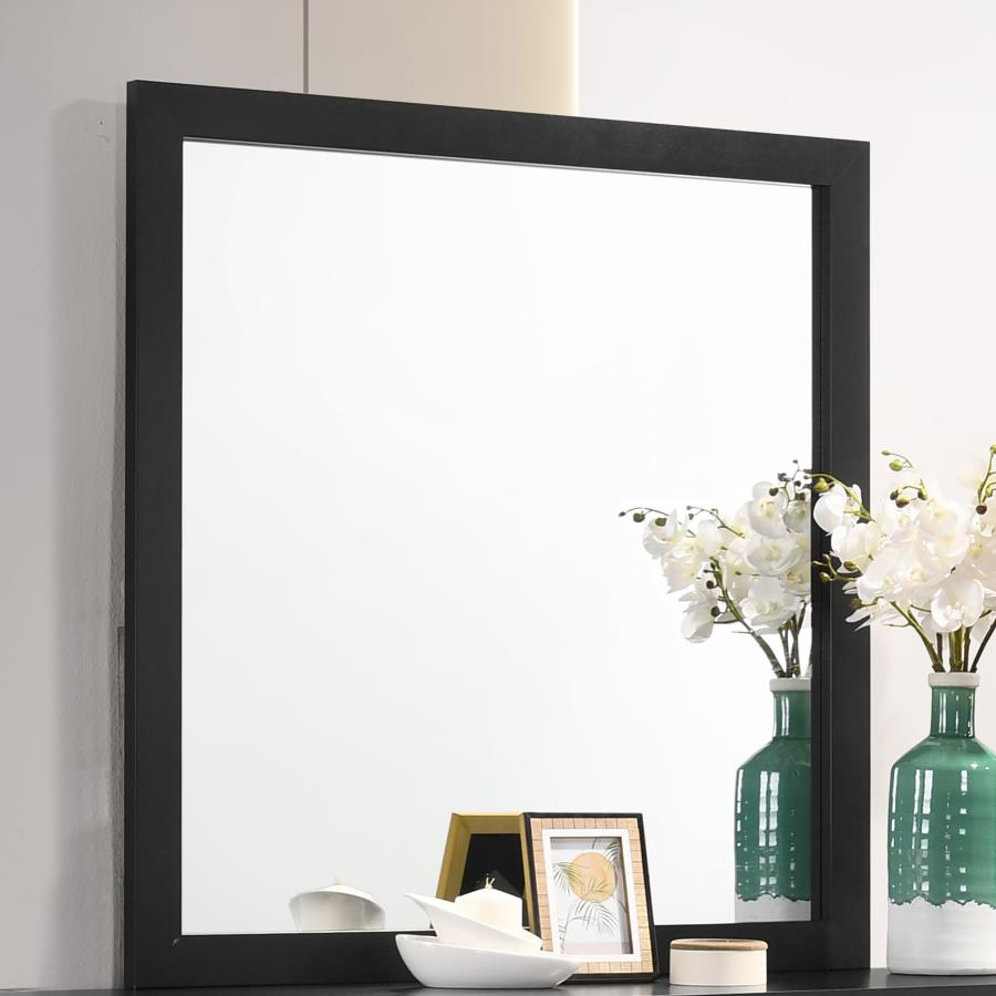Kendall Black Dresser Mirror
