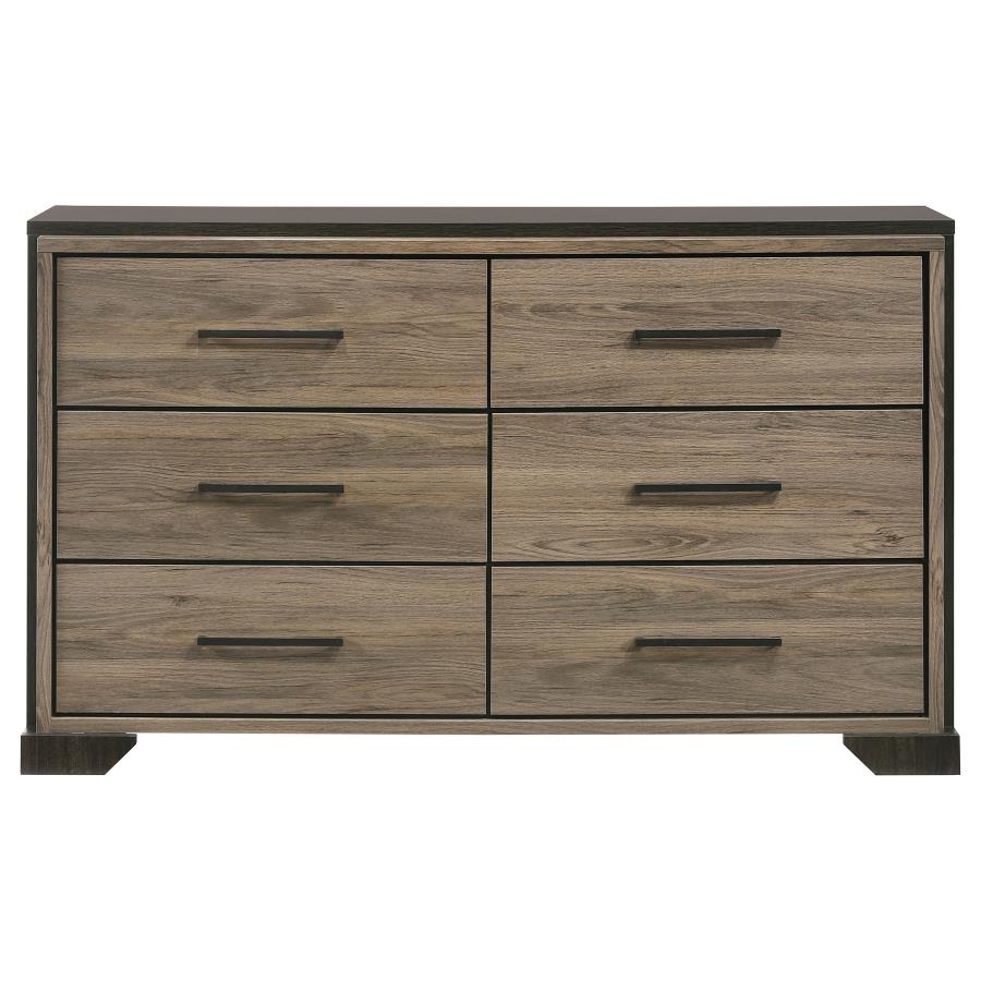 Baker Brown California King Bed 5 Pc Set