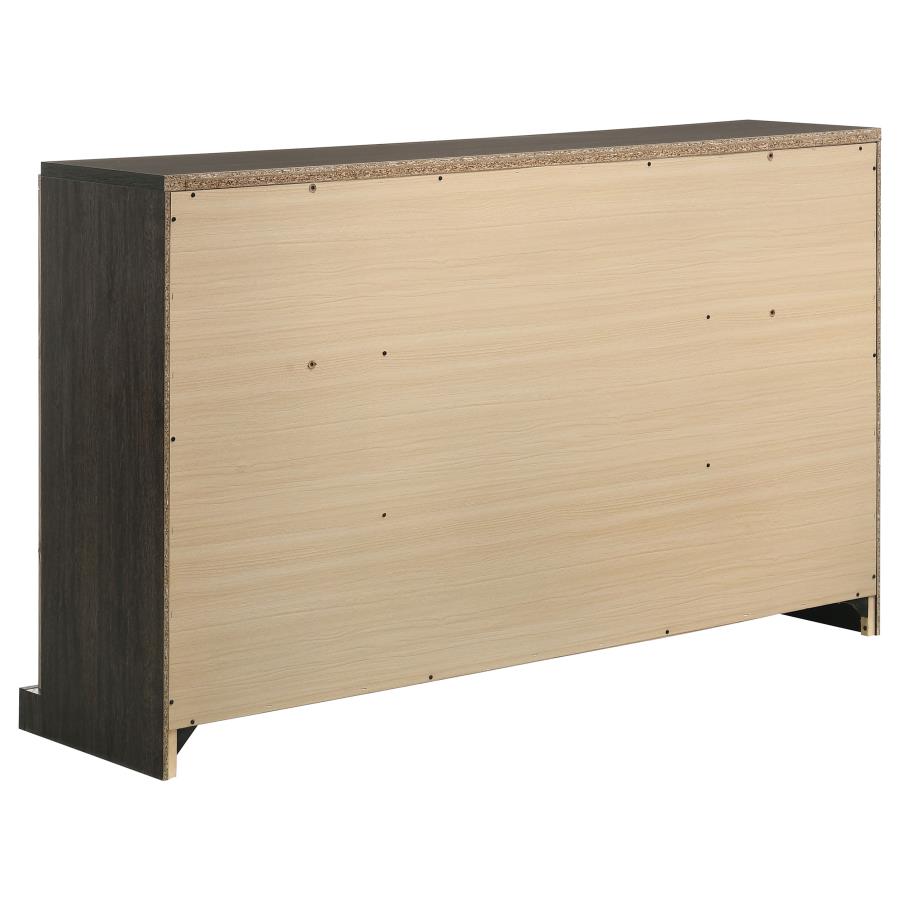 Baker Brown Queen Bed 4 Pc Set