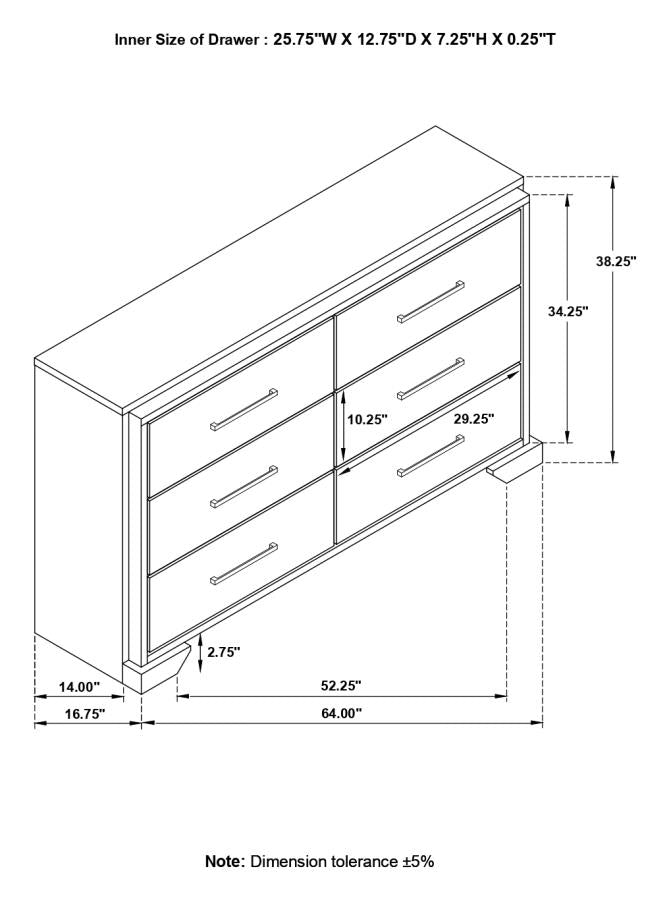Baker Brown Dresser