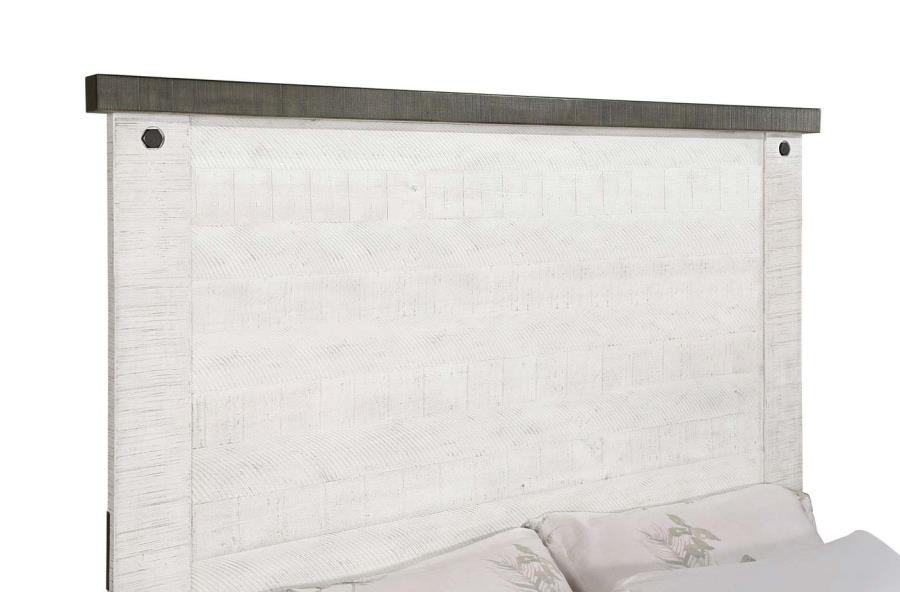 Lilith Grey Eastern King Bed
