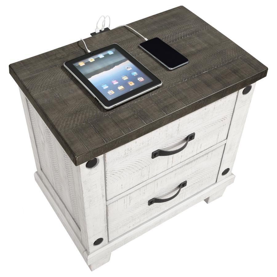 Lilith Grey Nightstand