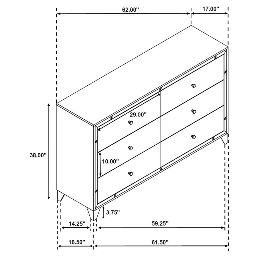 Larue Silver Dresser