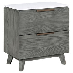 Nathan Grey California King Bed 4 Pc Set
