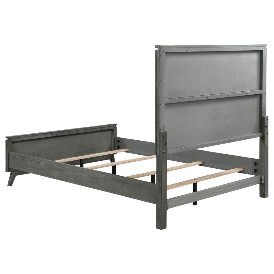 Nathan Grey Queen Bed