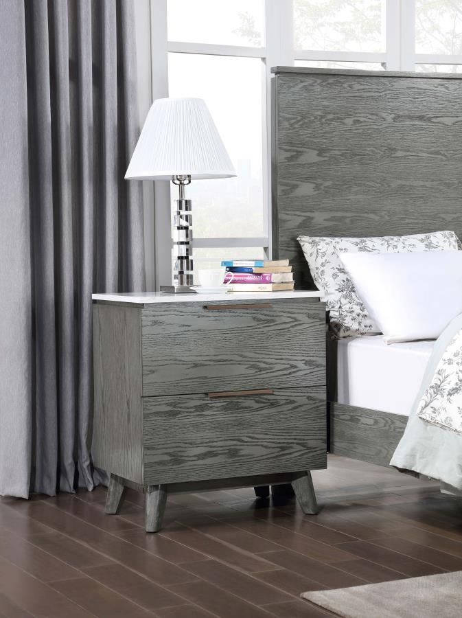 Nathan Grey Nightstand