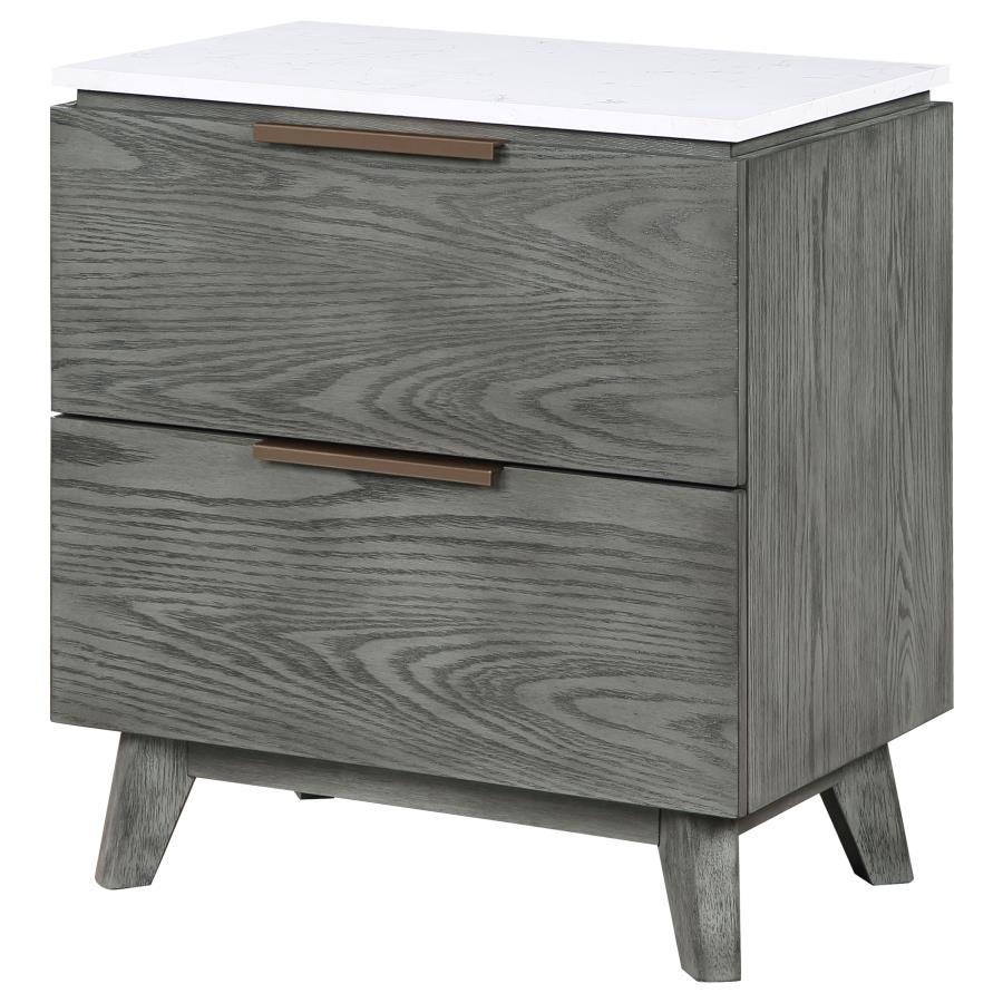 Nathan Grey Nightstand