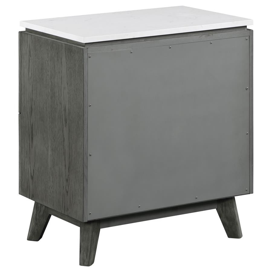 Nathan Grey Nightstand