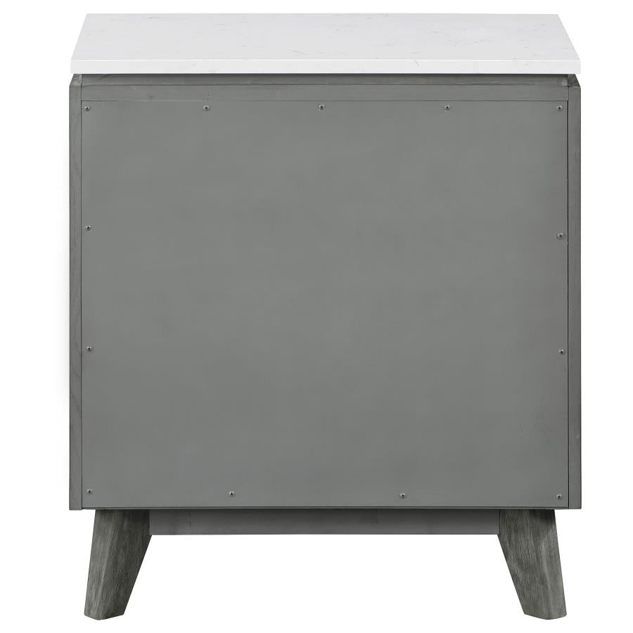Nathan Grey Nightstand