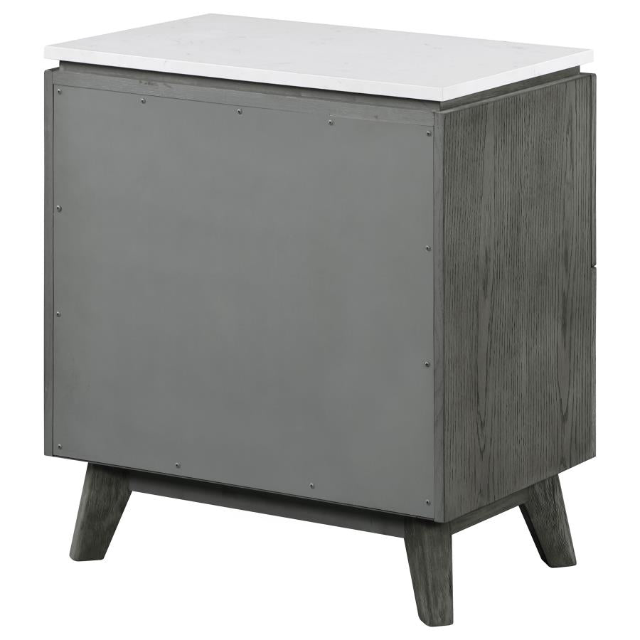 Nathan Grey Nightstand