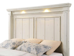 Evelyn White Queen Bed