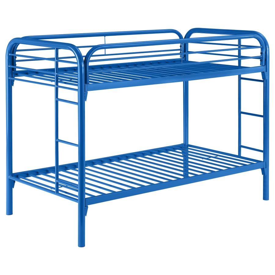 Morgan Blue Twin / Twin Bunk Bed