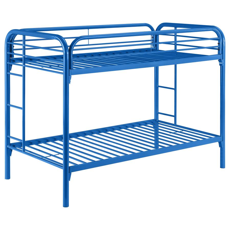 Morgan Blue Twin / Twin Bunk Bed