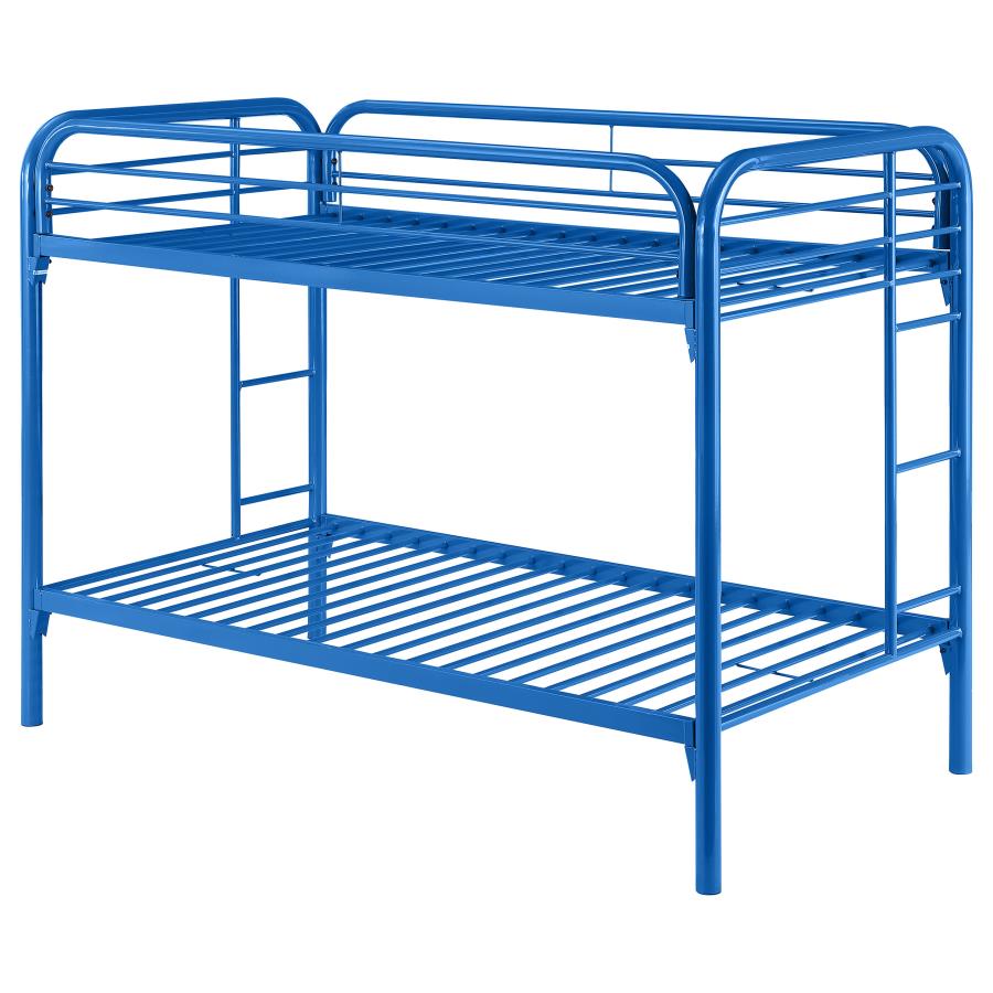 Morgan Blue Twin / Twin Bunk Bed