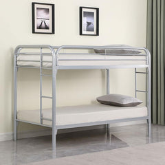 Morgan Silver Twin / Twin Bunk Bed
