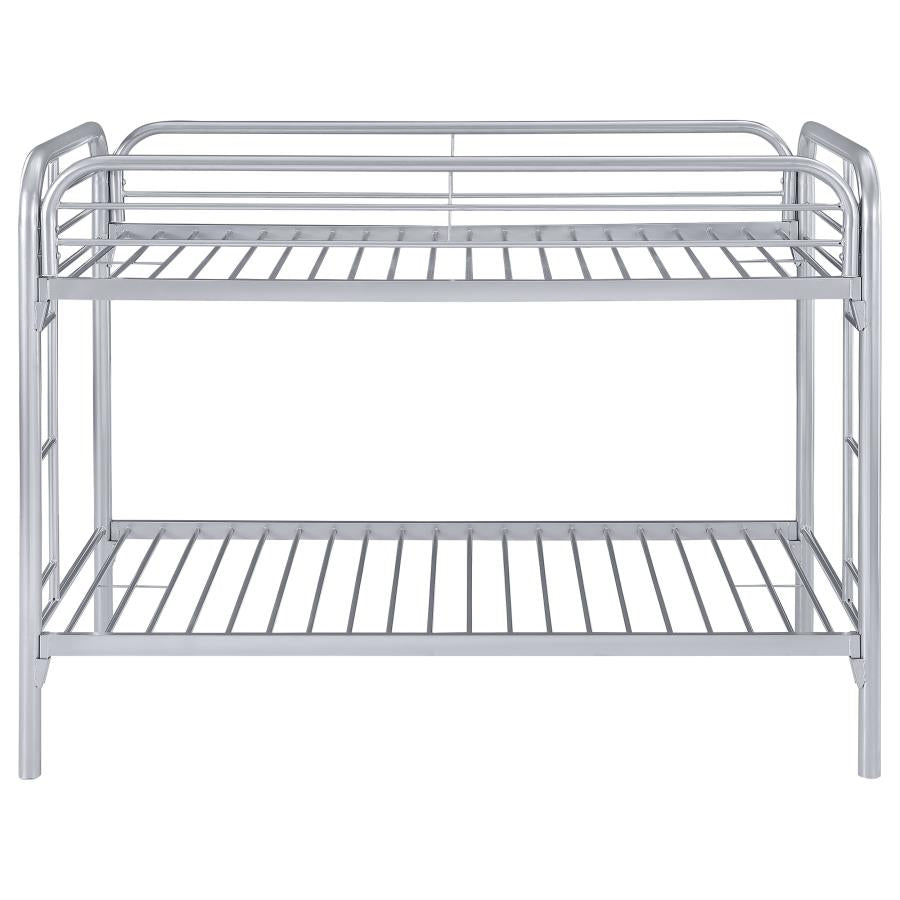 Morgan Silver Twin / Twin Bunk Bed