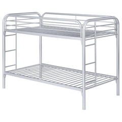 Morgan Silver Twin / Twin Bunk Bed